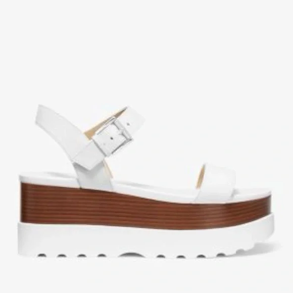MICHAEL MICHAEL KORS
Marlon Leather Flatform Sandal - Picture 2 of 8